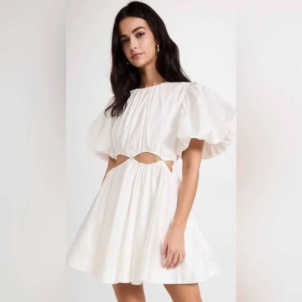 AJE Henriette Cut-Out Minidress